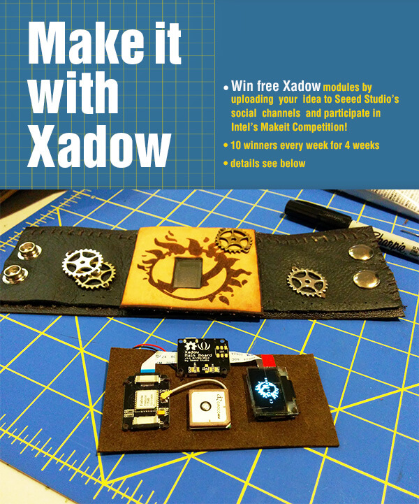 #MakeitWearable ile #Xadow Yarışması