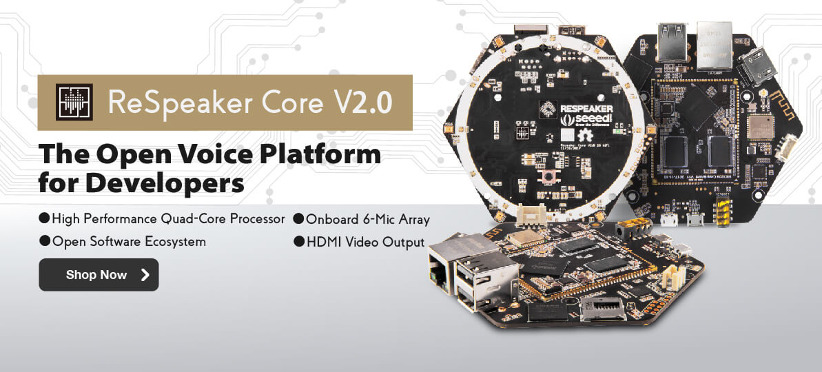 A ReSpeaker Core v2.0 Bir Bara Gider…