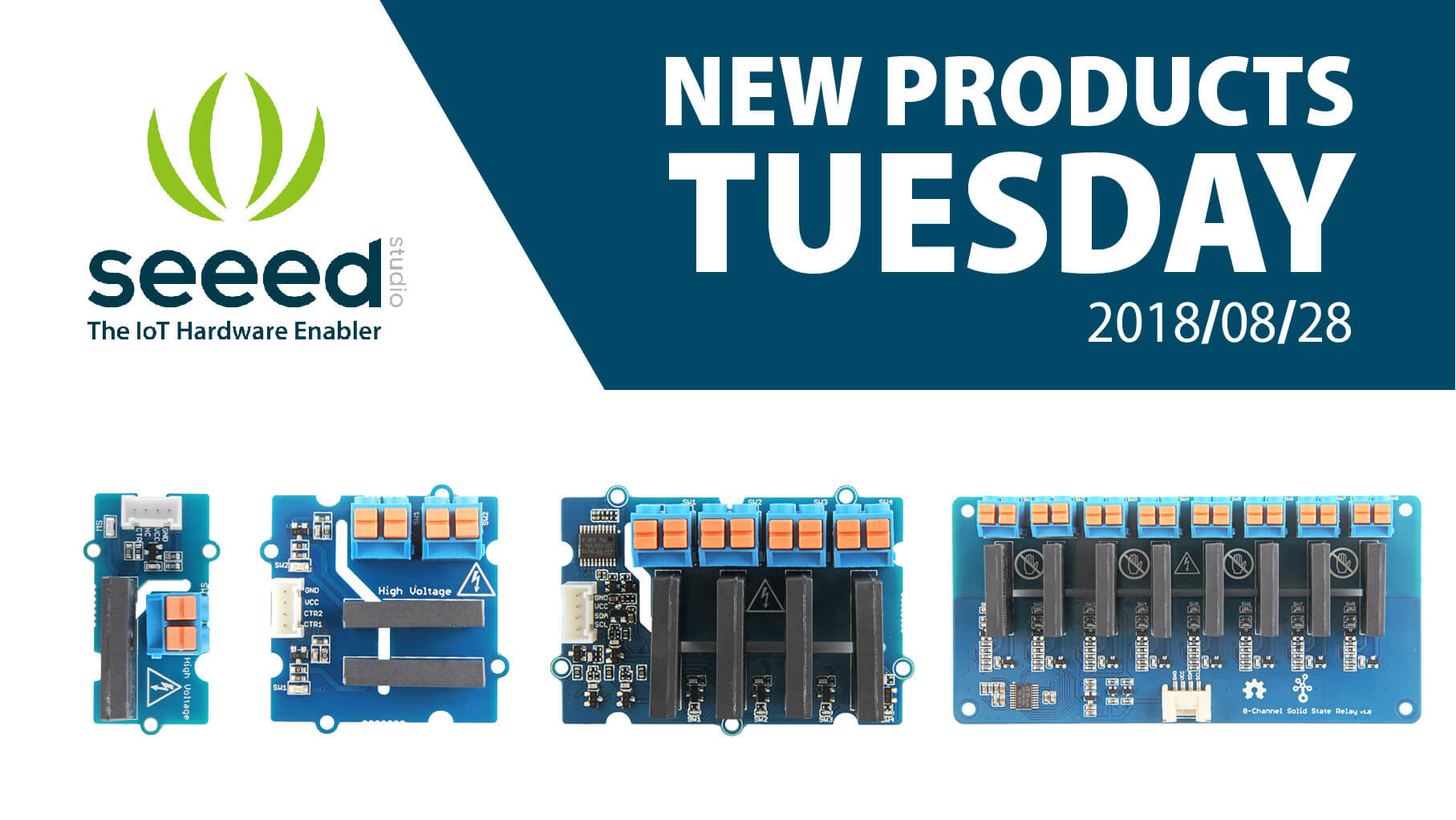 Tüm yeni Grove – Katı Hal Röle Modülleri #newproductsTuesday’da