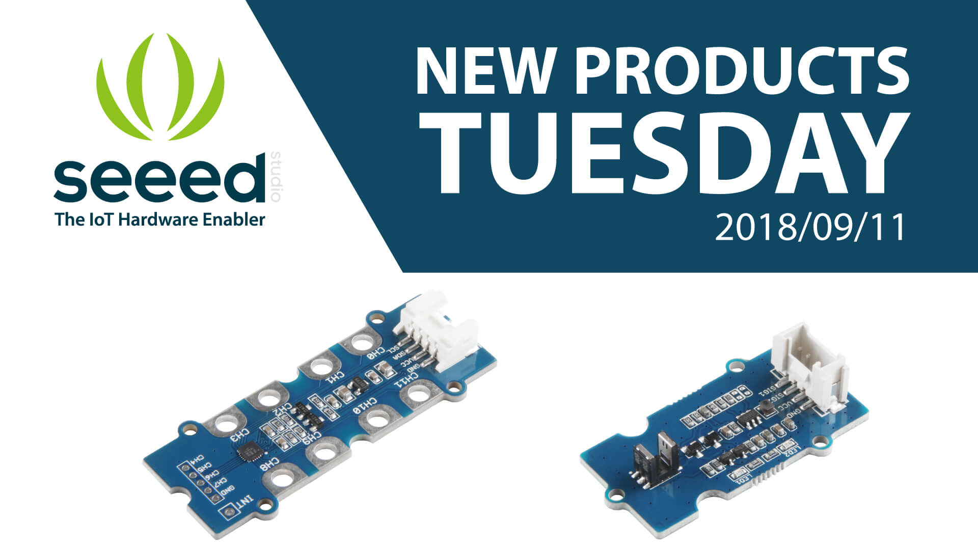 #newproductsTuesday @Seeed’de Tüm Yeni Grove modülleri
