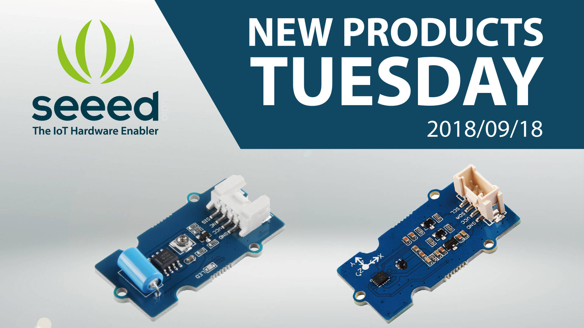Tüm Yeni Grove – Hareket Sensörü modülleri #newproductsTuesday’da