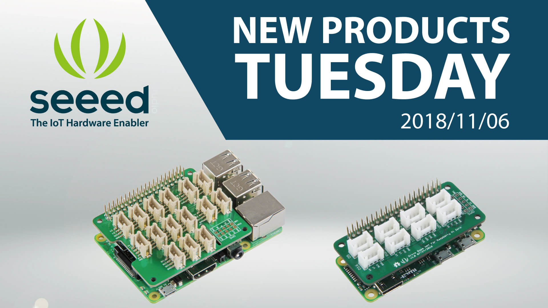#yeniürünlerSalısı – Raspberry Pi’ler için tamamen yeni Grove Base HAT’ler