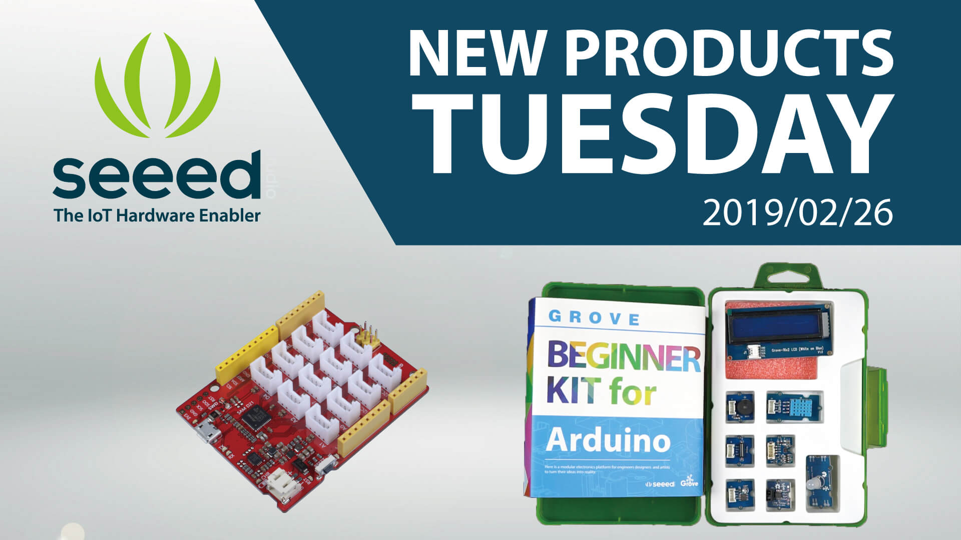 Tamamen yeni Seeeduino Lotus Cortex-M0+ ve Grove – Arduino için Başlangıç Kiti #newproductsTuesday’da