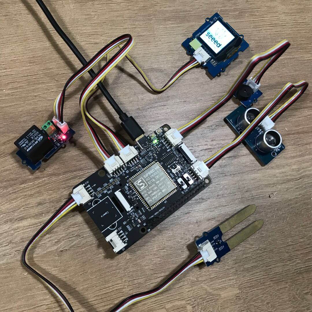 Kendyte K210 için Grove Arduino Kütüphanesi #Sipeed Maix BIT