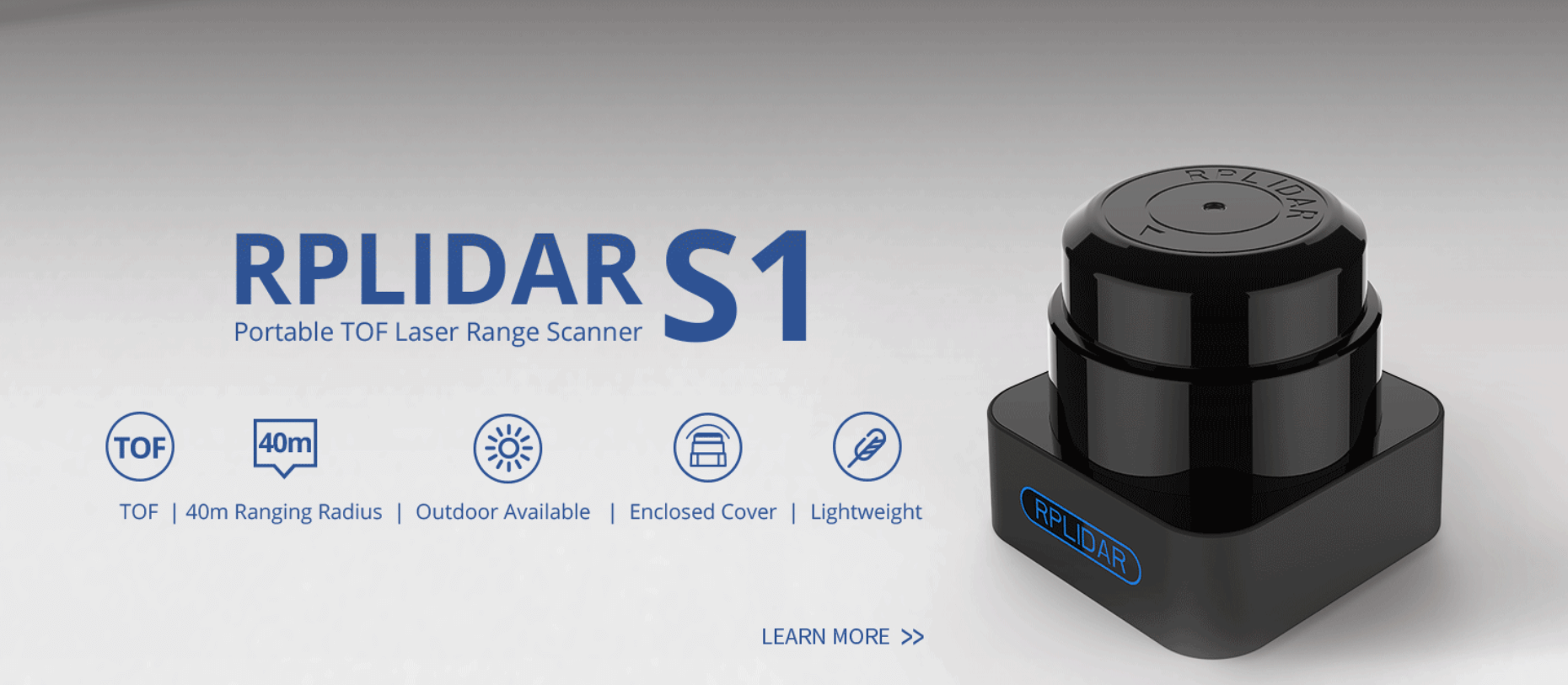 RPLIDAR S1’i Tanıtıyoruz – Taşınabilir TOF 360° Lazer Mesafe Tarayıcı