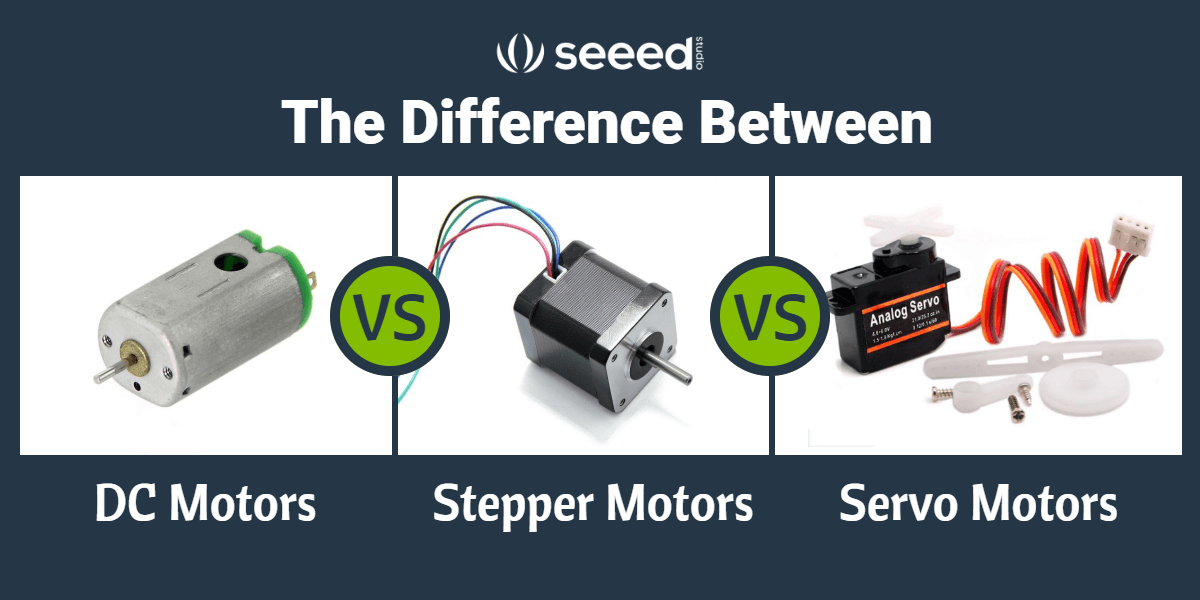 DC Motor vs Stepper Motor vs Servo Motor –  Which Motor Should you Choose for Your Project?
