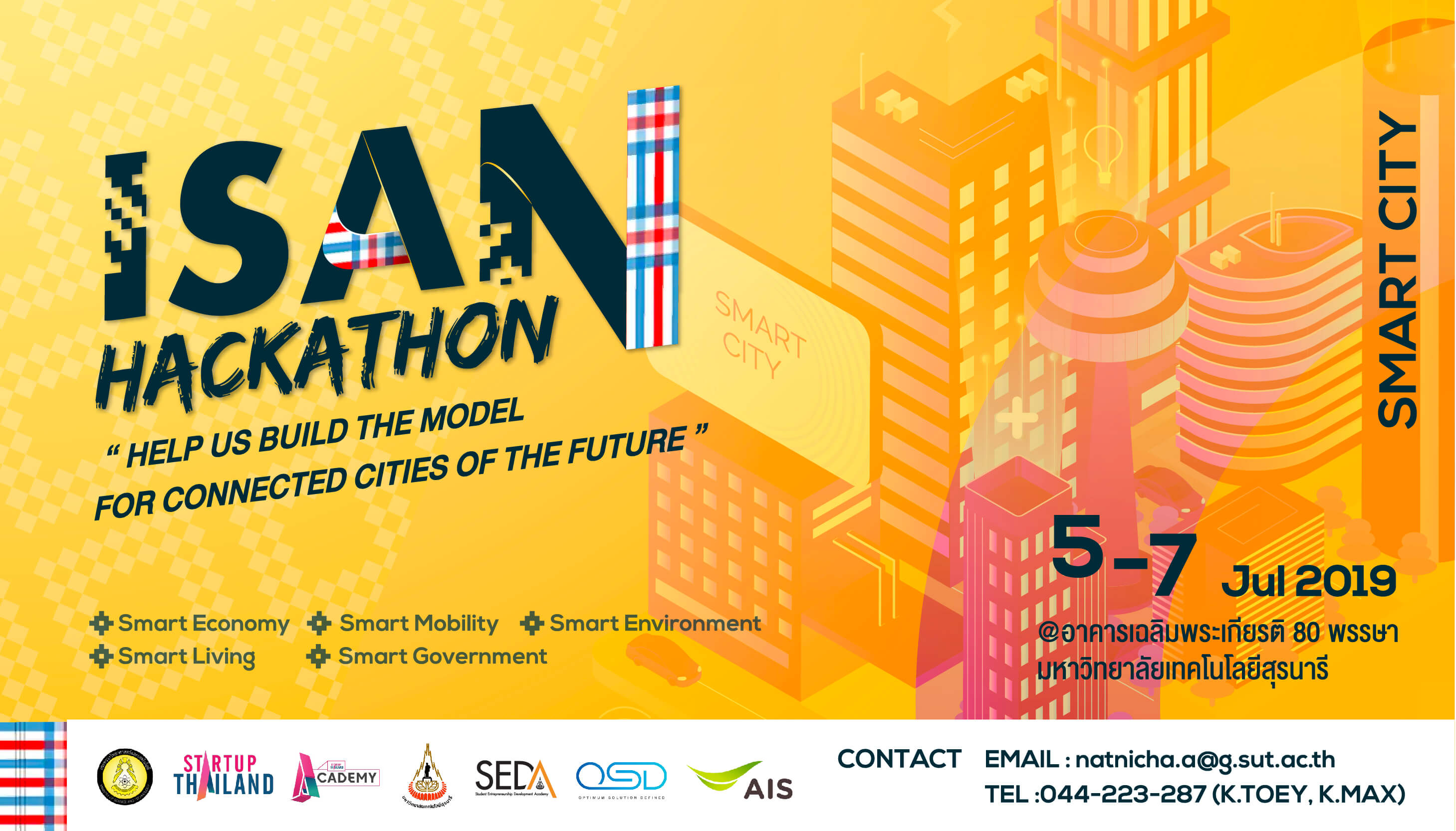 Tamamlandı! Akıllı Şehir – Tayland’daki Isan Hackathonu