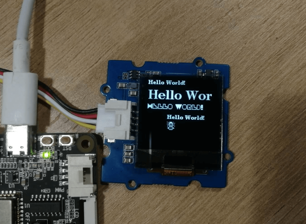Seeeduino kartları için U8g2