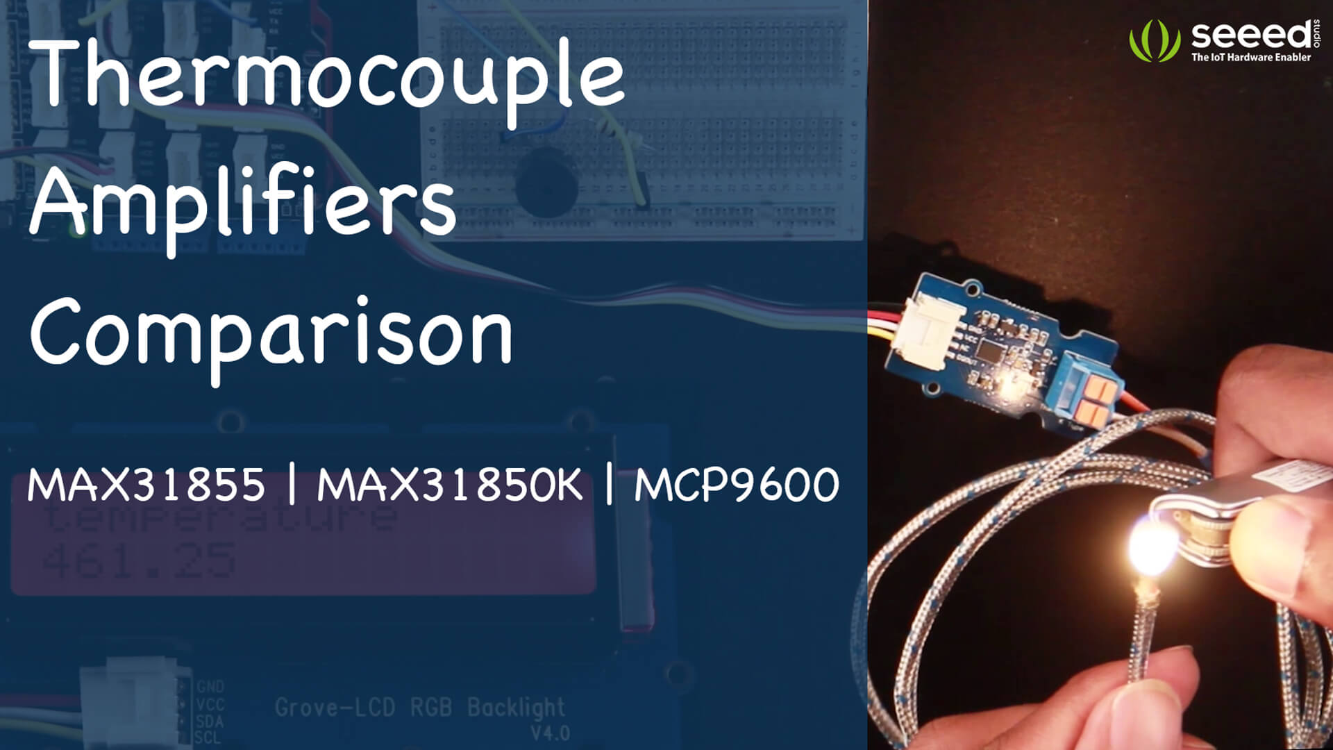Termokupl Amplifikatörleri Karşılaştırması | MAX31855 vs MAX31850K vs MCP9600