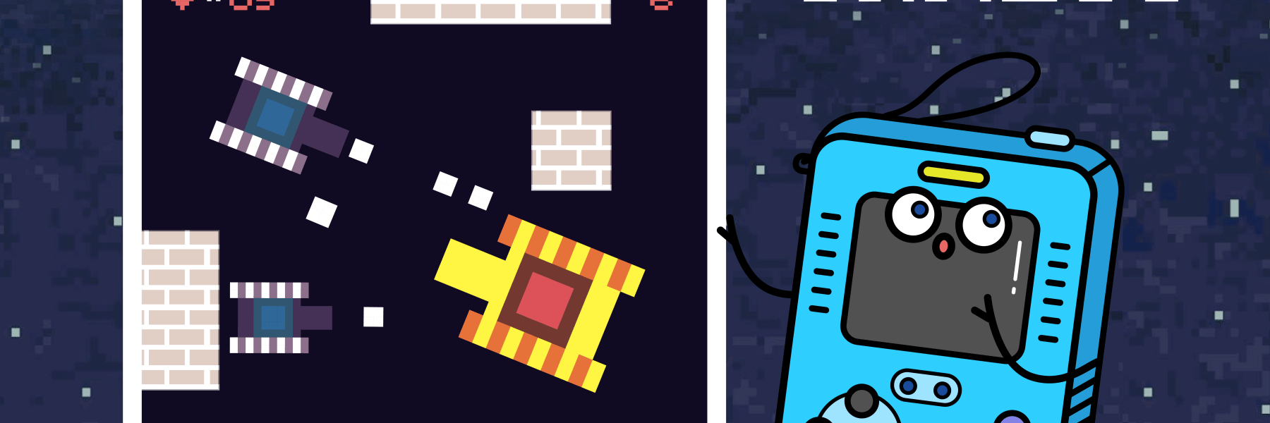 Battle City Remake on GameGo With Makecode Arcade