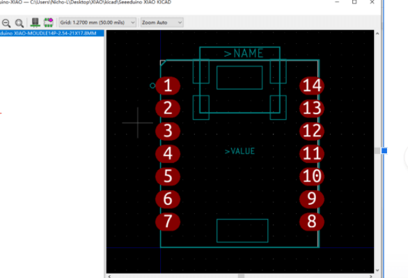 Seeeduino XIAO’yu Kicad PCB Tasarımında Bileşenler Gibi Kullanın