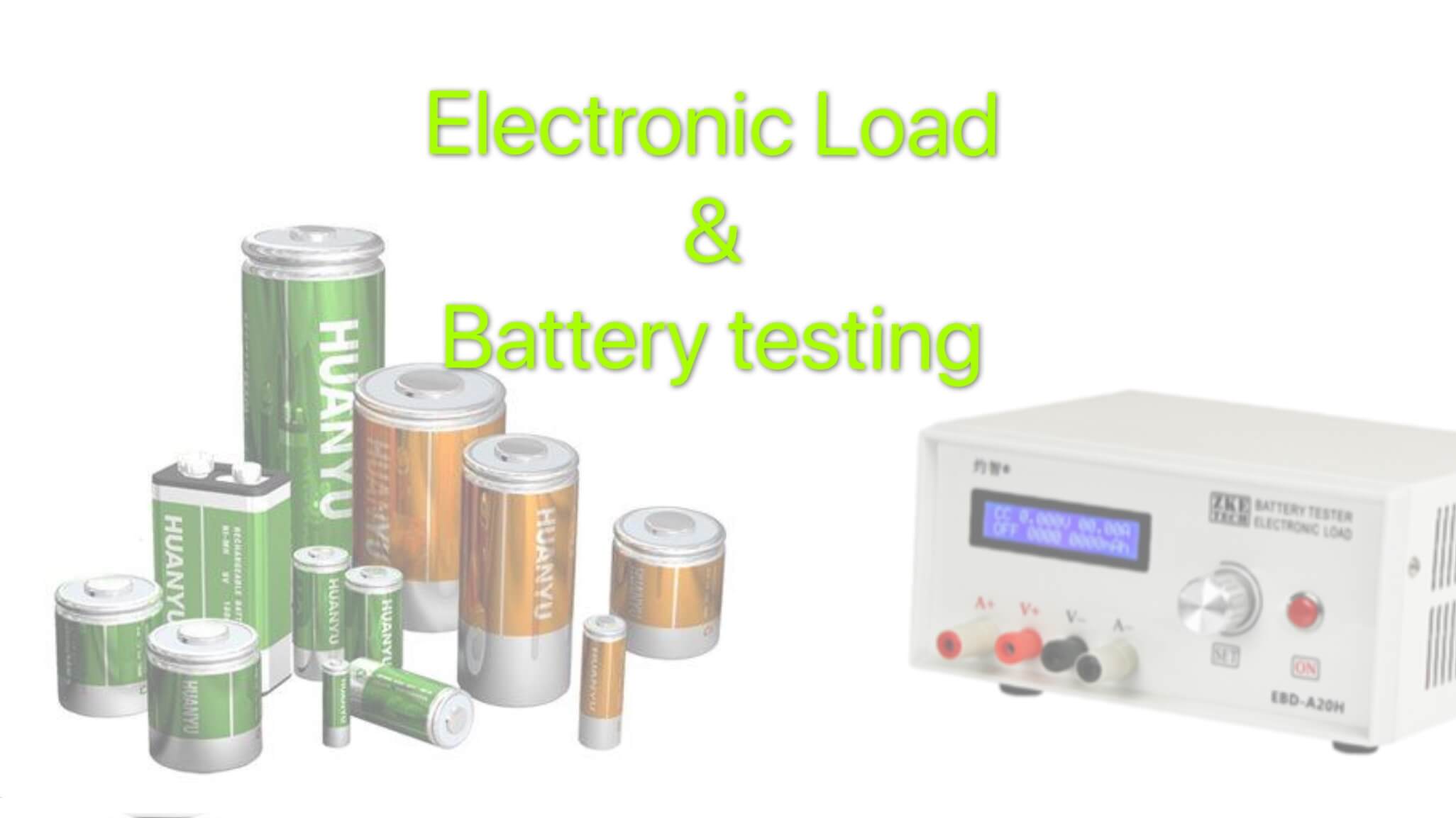 Temel Elektronik: Elektronik Yük ve Pil Testi