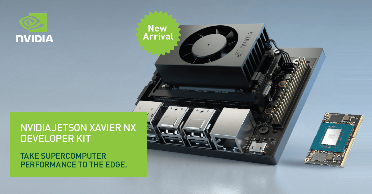 NVIDIA® Jetson Xavier™ NX Geliştirici Kiti ile Tanışın, Şu Anda Seeed’de Mevcut