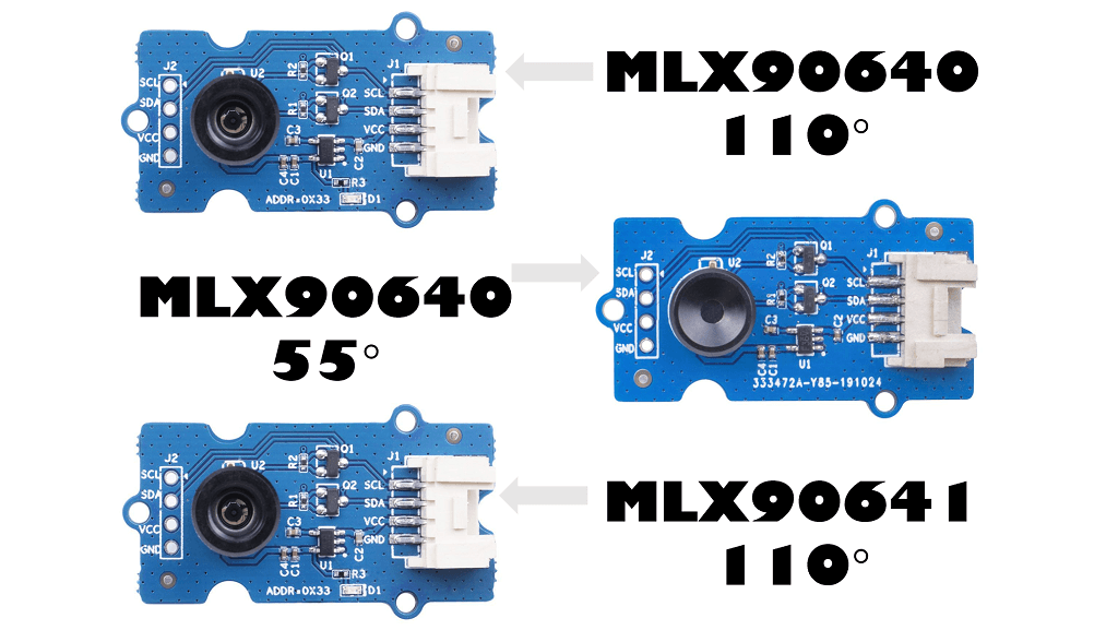MLX90640 ve MLX90641 termal kameralar arasındaki fark nedir?