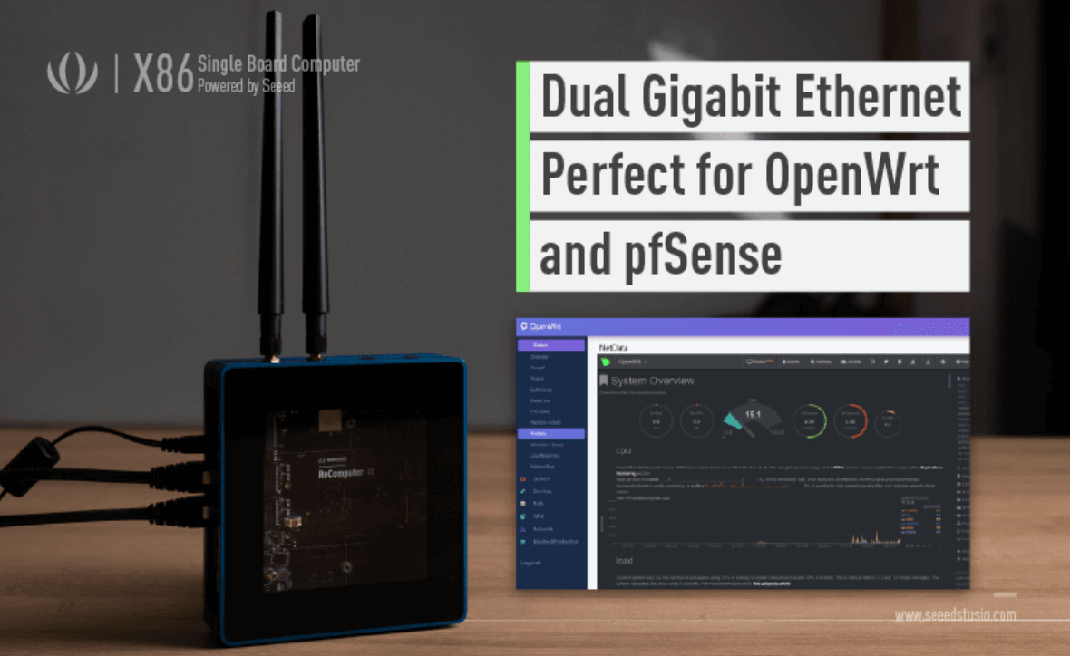 ODYSSEY X86J4105’te Farklı Firewall OS’lerini Çalıştırın: pfSense, OPNsense, IPFire, ClearOS ve Endian Firewall.