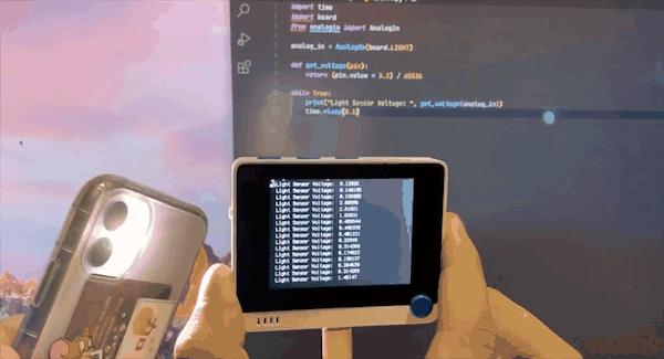CircuitPython artık Wio Terminal’ın yerel LCD’sini destekliyor!