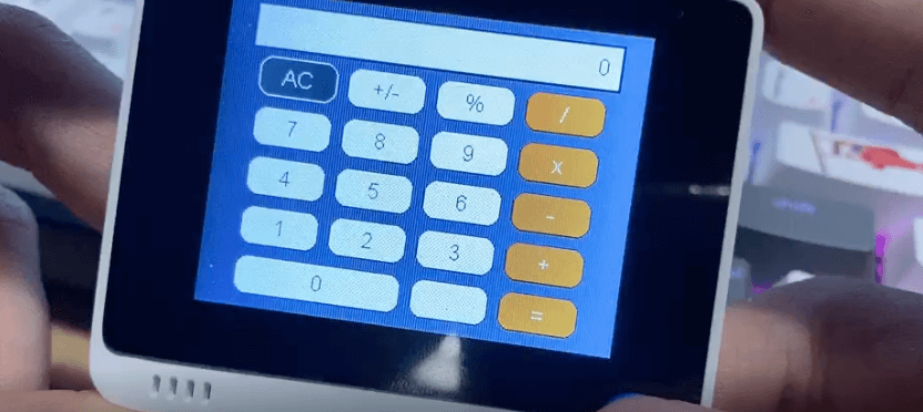 Wio Terminal’da CircuitPython ile pycalculator: Joystick ile Giriş ve Hesaplamaları Yönetme