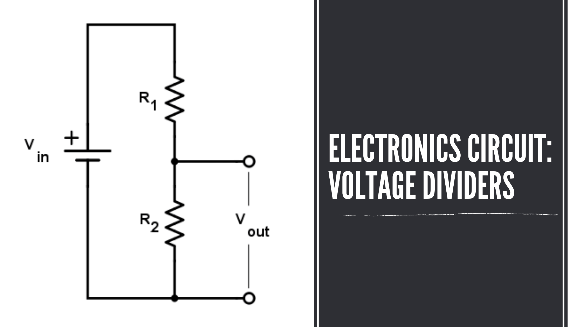 Elektronik Devre: Voltaj Bölücüleri