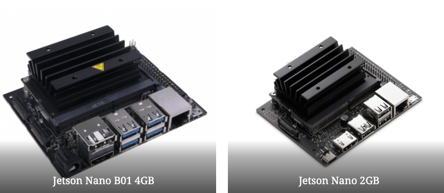 NVIDIA Jetson Nano 2GB ve Jetson Nano 4GB’yi Karşılaştırın