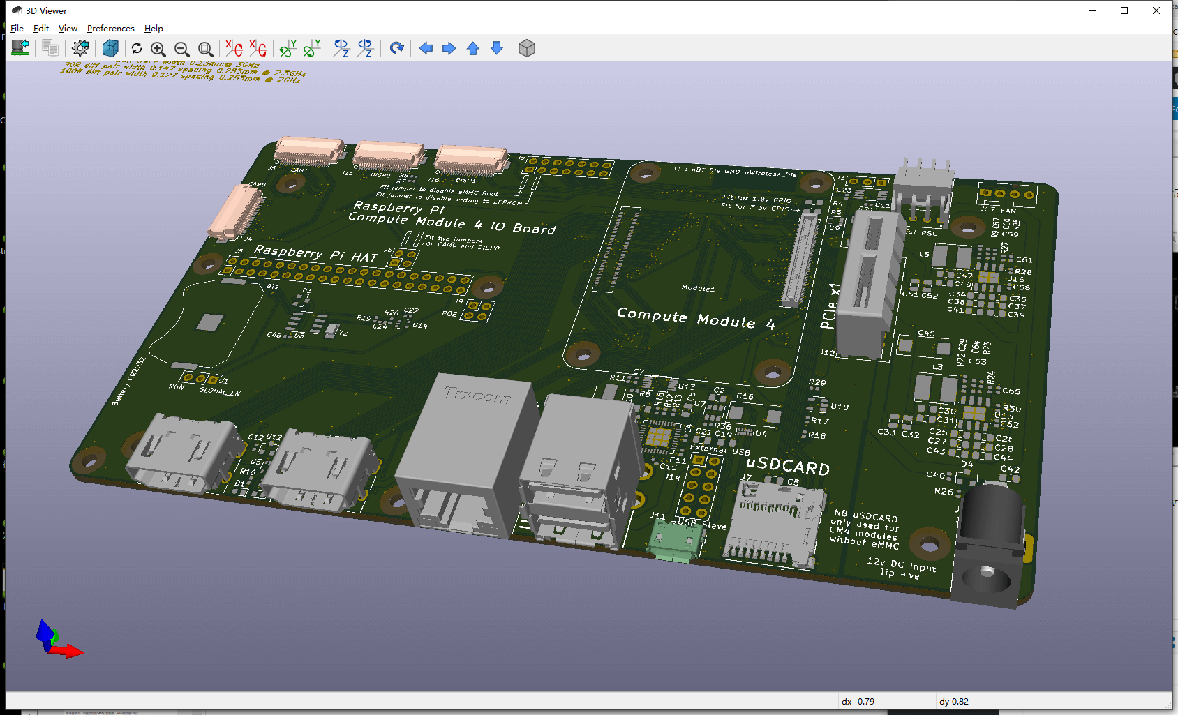 CM4IO (Compute Module 4 IO Board) kartını kiCad kullanarak nasıl özelleştirirsiniz?