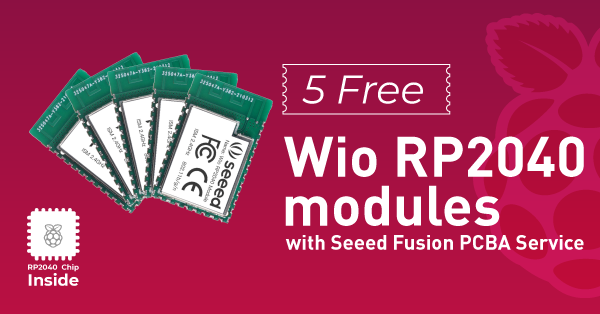 Power-Up PCBA #12: Seeed Fusion PCBA Servisi ile Ücretsiz Wio RP2040 Sponsorluk
