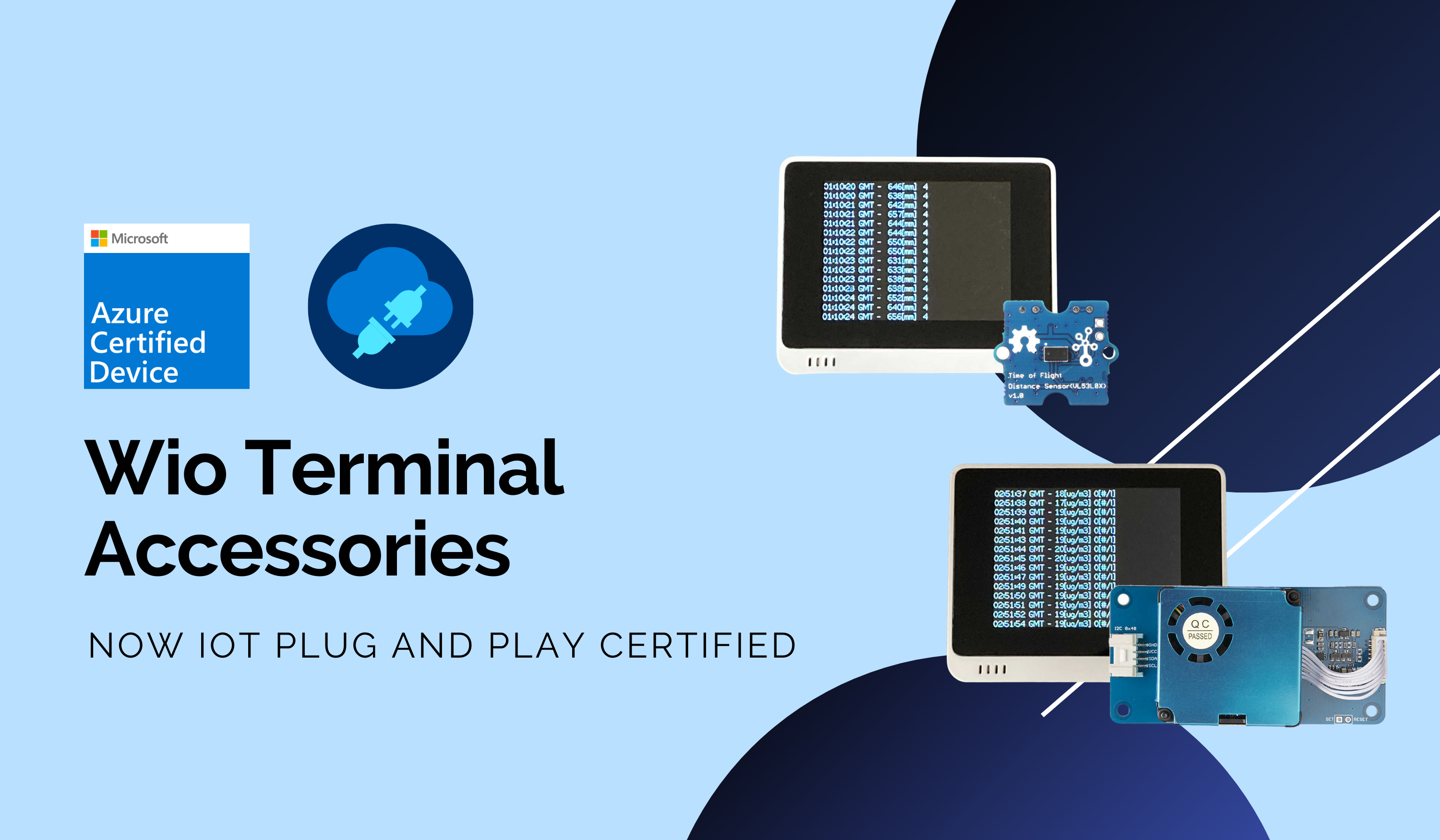 Daha Fazla Wio Terminal Sensörü Artık Azure IoT Plug & Play Sertifikalı!