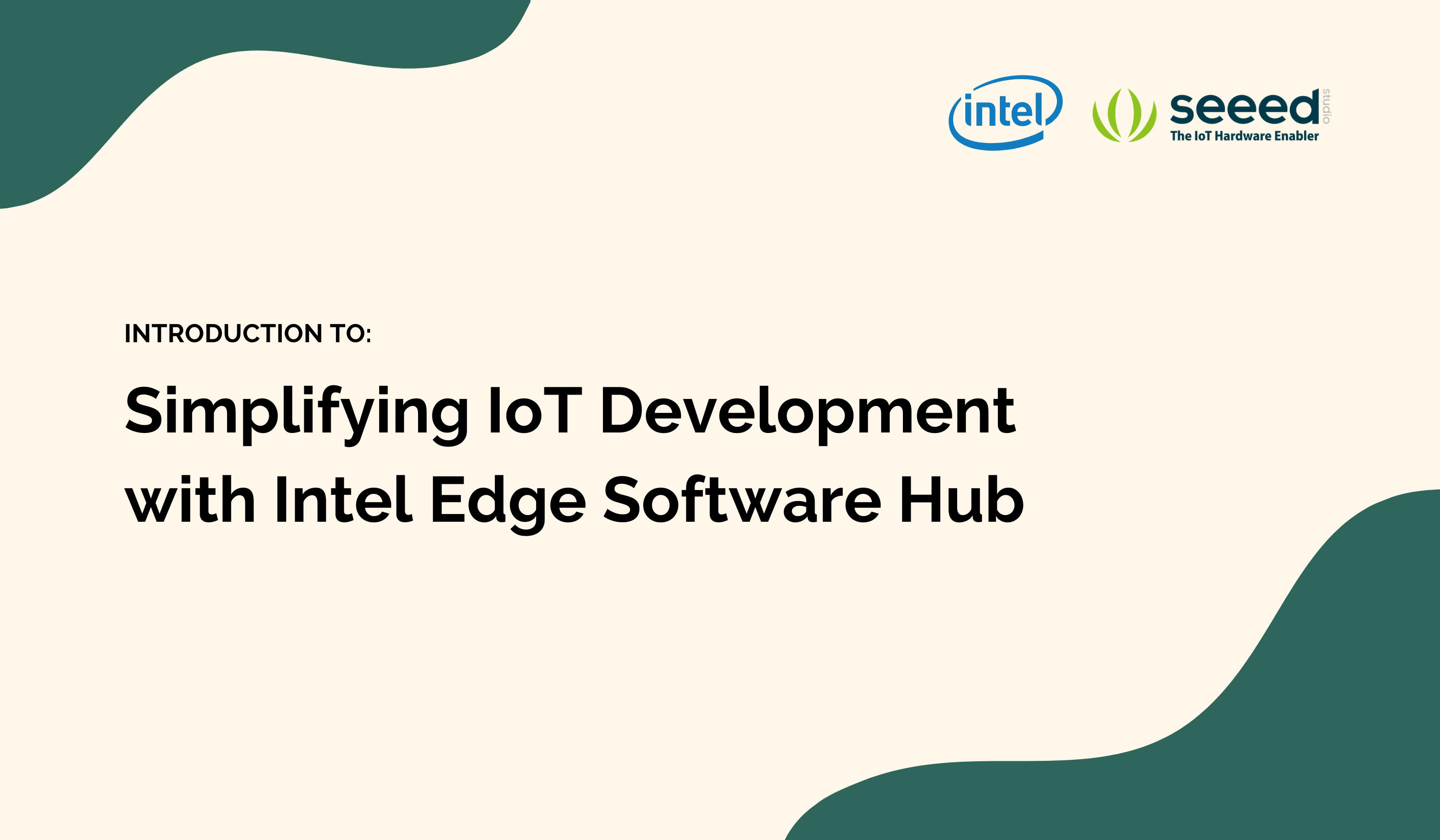 Intel Edge Software Hub ile IoT Geliştirmeyi Nasıl Basitleştirirsiniz