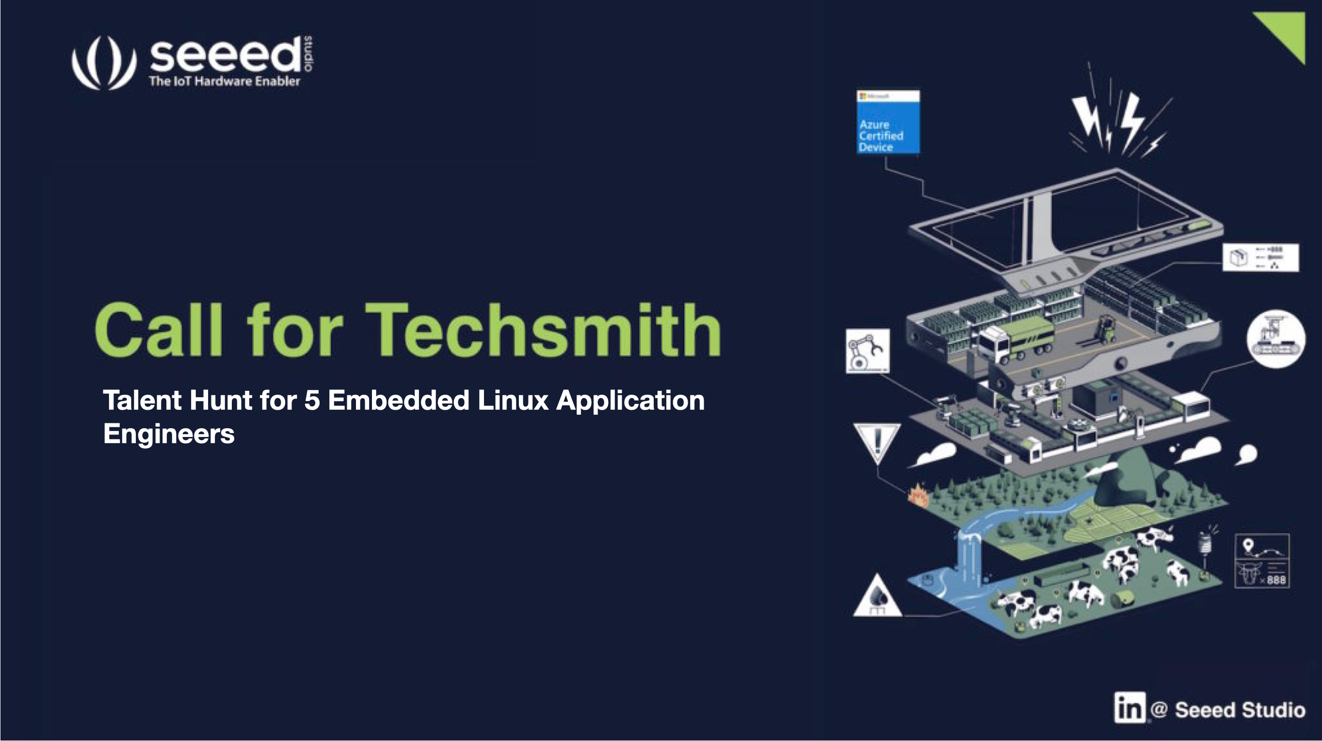 #Techsmith02: Gömülü Linux Uygulama Mühendisi Gerekiyor