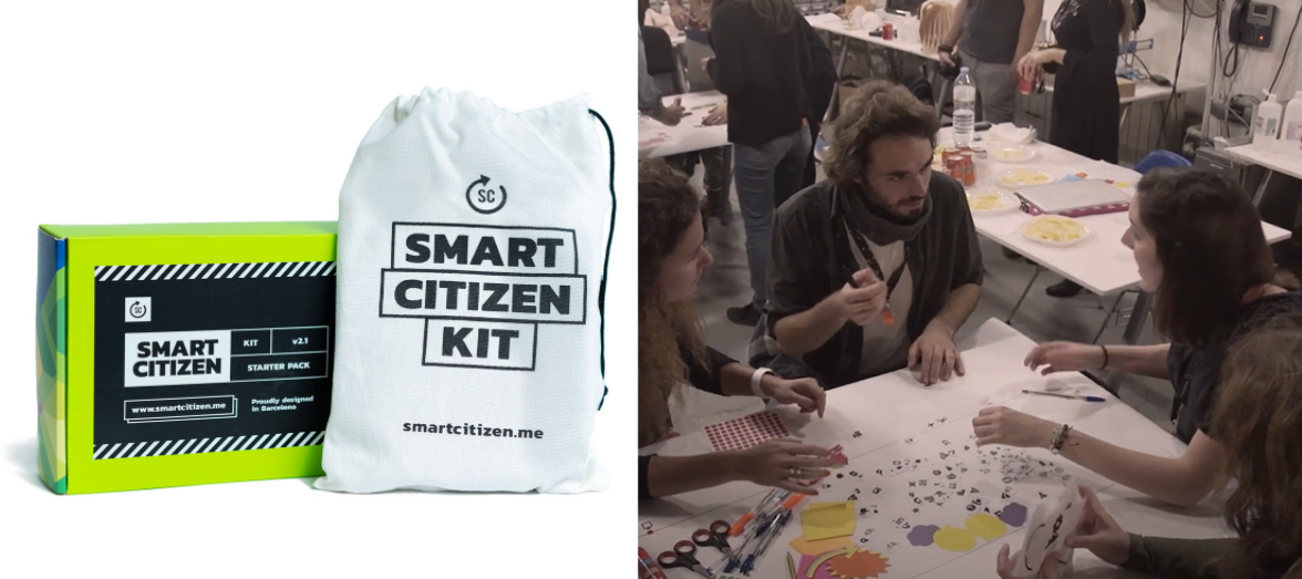 Fab Lab Barcelona, Avrupa Komisyonu ve Seeed tarafından hazırlanan “Akıllı Vatandaş Kiti”: Kentsel ve Banliyö Topluluklarında Vatandaş Katılımı için Çevresel İzleme