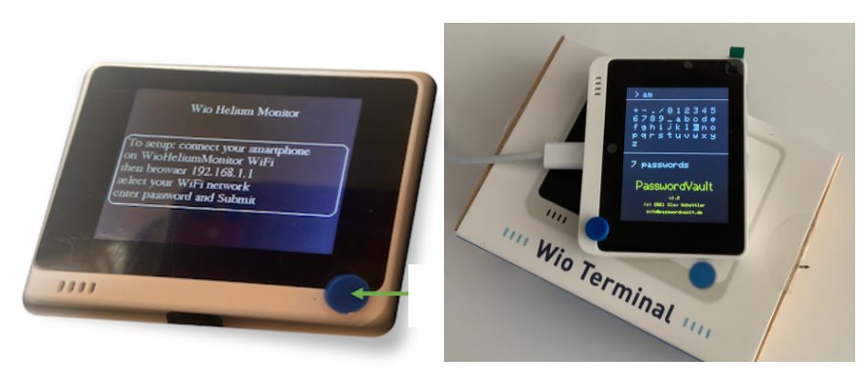 VoiceNeeded! Yeni Yayınlanan Wio Terminal Projeleri ile Daha Fazla Olanak Keşfedin – WioHeliumMonitor & PasswordVault