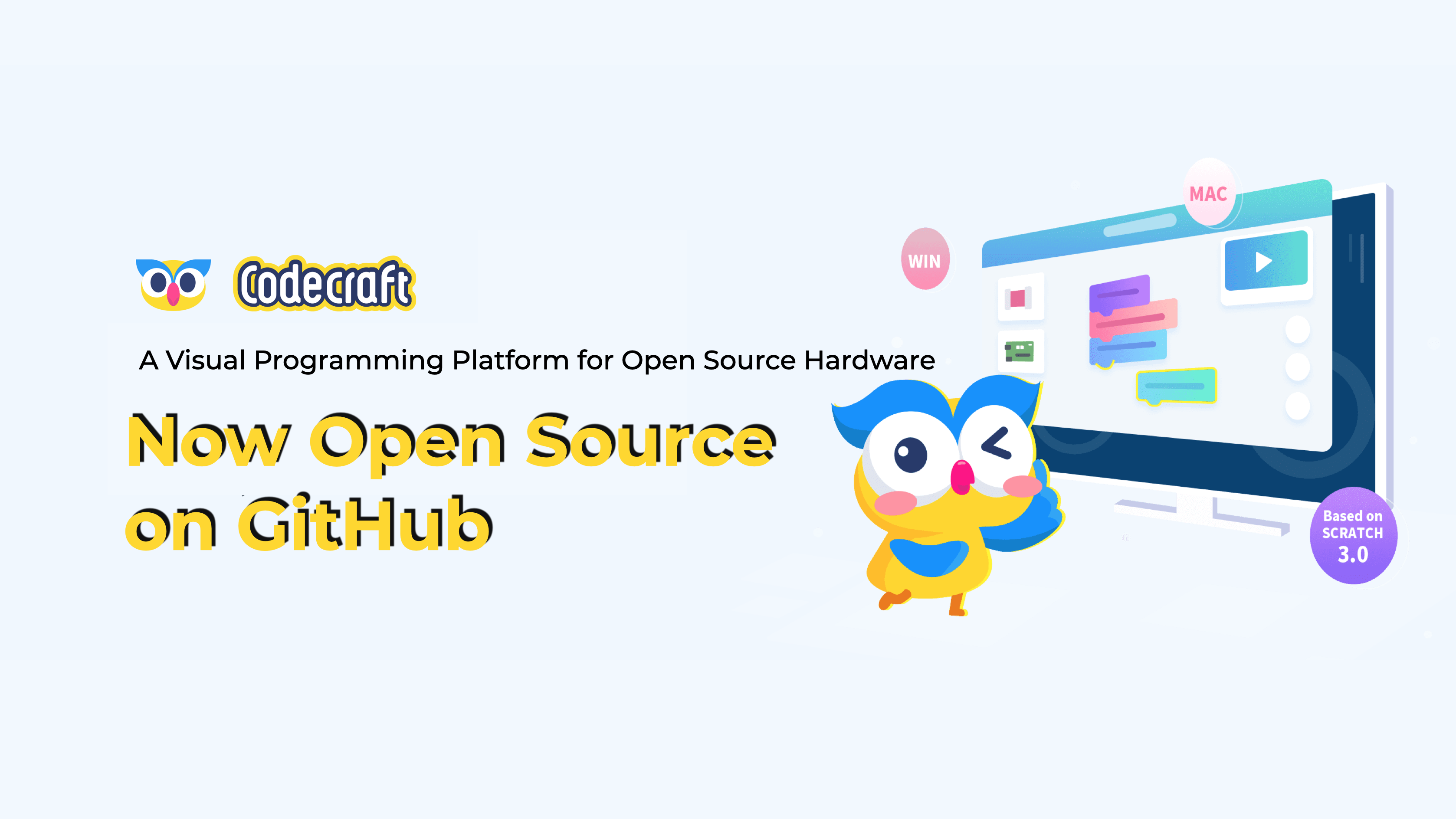 Codecraft, Görsel Programlama Yazılımımız, Artık GitHub’da Açık Kaynak