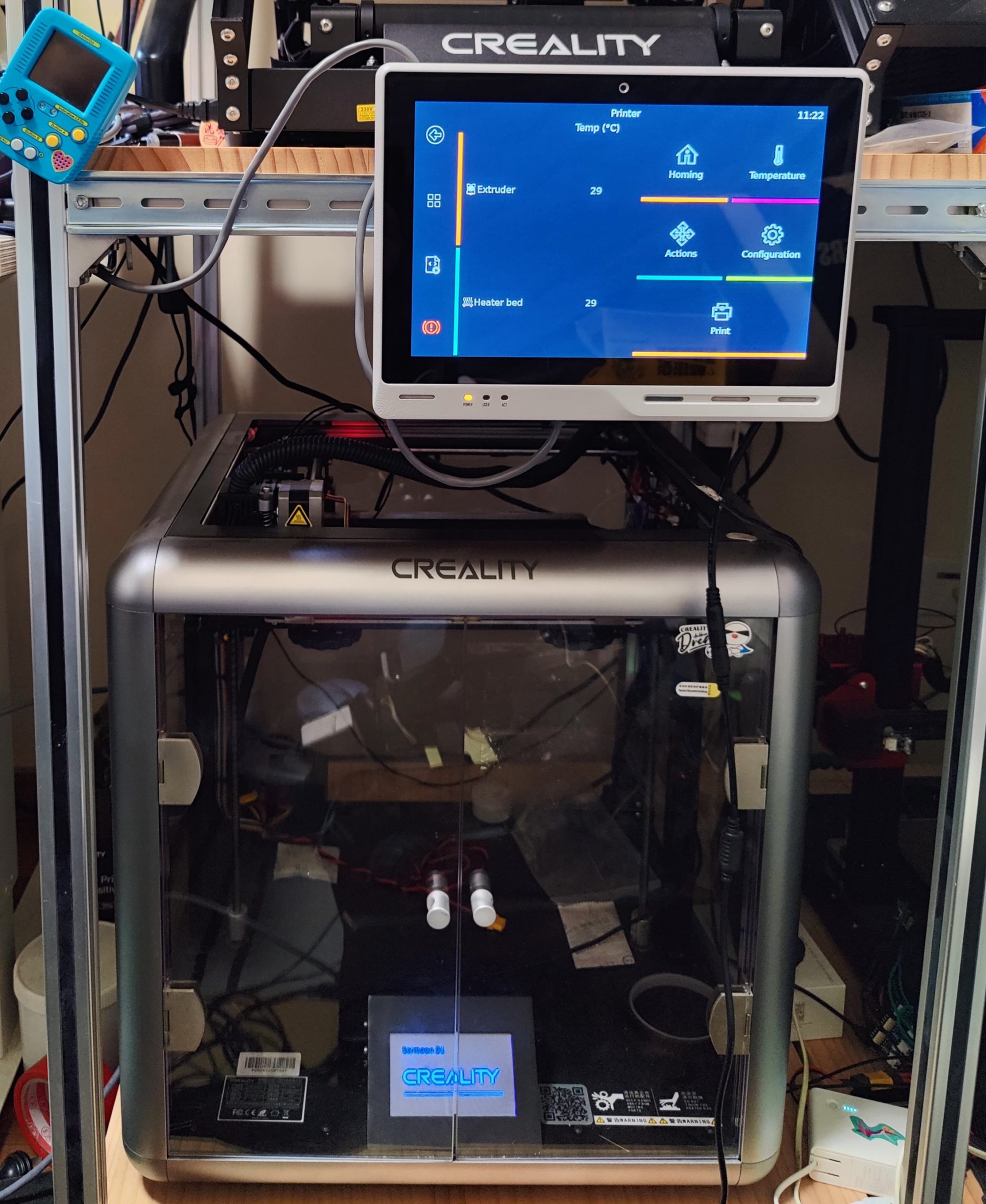Raspberry Pi HMI reTerminal DM’de Klipper Firmware’ın Gücünü Ortaya Çıkarmak için Üstün 3D Baskı