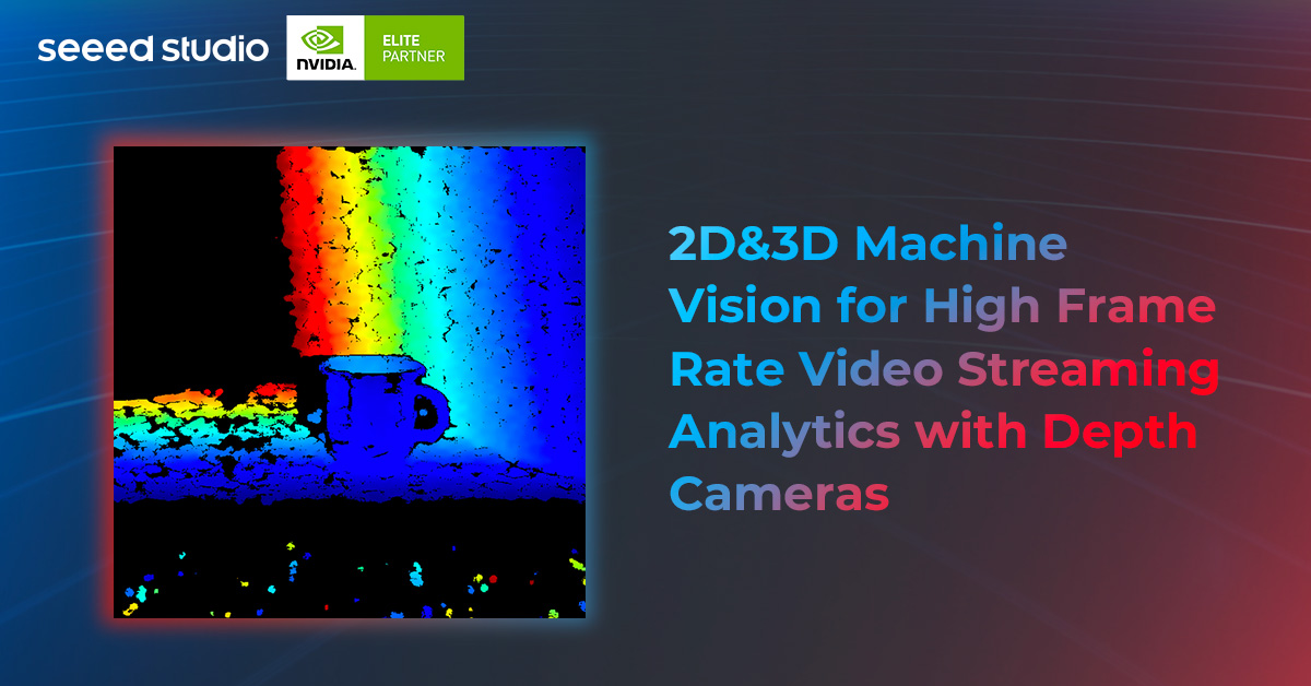 Yüksek Kare Hızı Video Akışı Analitiği için 2D&3D Makine Görüşü Derinlik Kameraları ile
