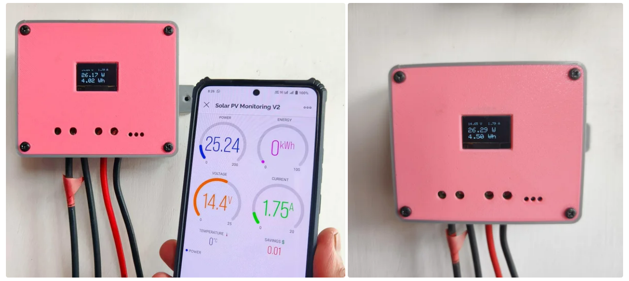 XIAO ESP32C3 ile İnşa Edilen Güneş Paneli İzleme Sistemi