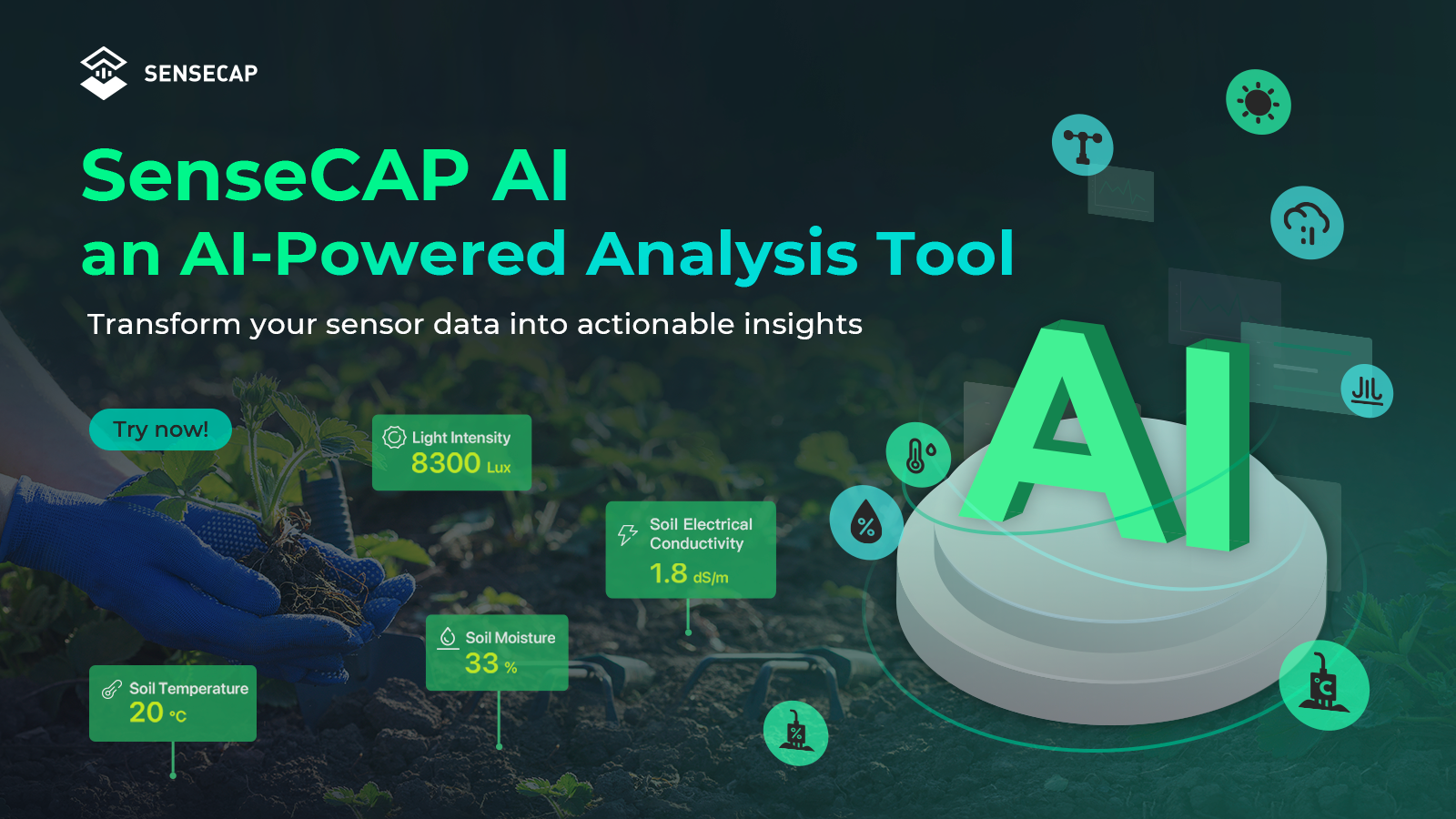 SenseCAP AI’yi Tanıtıyoruz: Sensör Verilerinizin Tam Potansiyelini Açığa Çıkarın