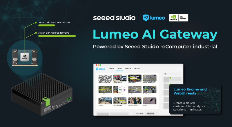 Lumeo AI Gateway’i Tanıtıyoruz, AI Video Analitiği Dağıtımını Hızlandırmak için Üretime Hazır Cihaz