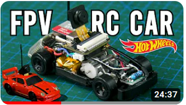 XIAO ESP32S3 Sense ile güçlendirilmiş, normal bir Hot Wheels model aracından dönüştürülmüş bir Mikro FPV RC Araba