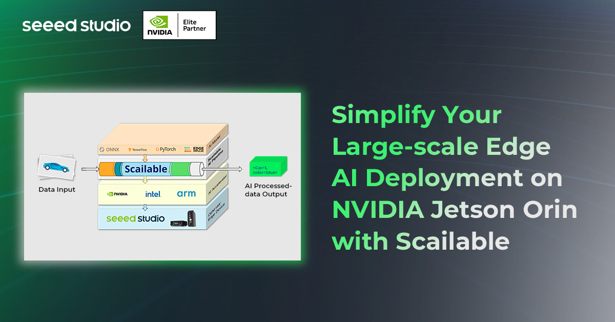NVIDIA Jetson Orin’de Scailable ile Büyük Ölçekli Edge AI Dağıtımınızı Basitleştirin