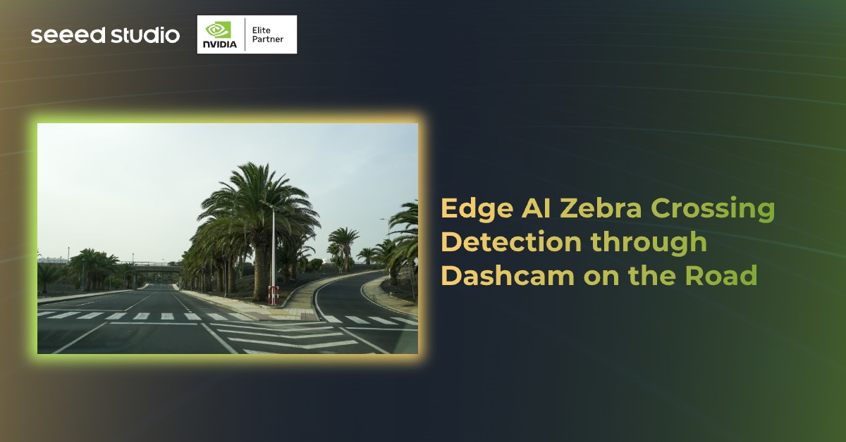 Kenar AI Zebra Geçidi Tespiti Dashcam ile Yolda