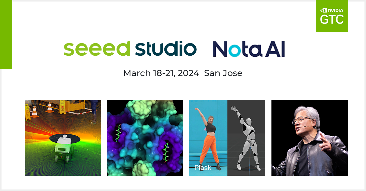 Seeed Studio ve Nota AIⓇ ile GTC 2024’te Buluşun: Nota AI ile Donanım Bilinçli AI Modelini Kolayca Optimize Edin