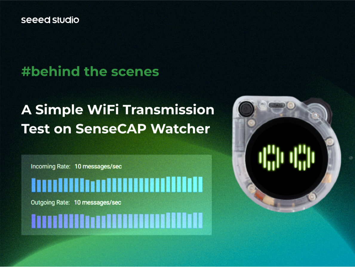 #kamera-arkası SenseCAP Watcher’da Basit Bir WiFi İletim Testi