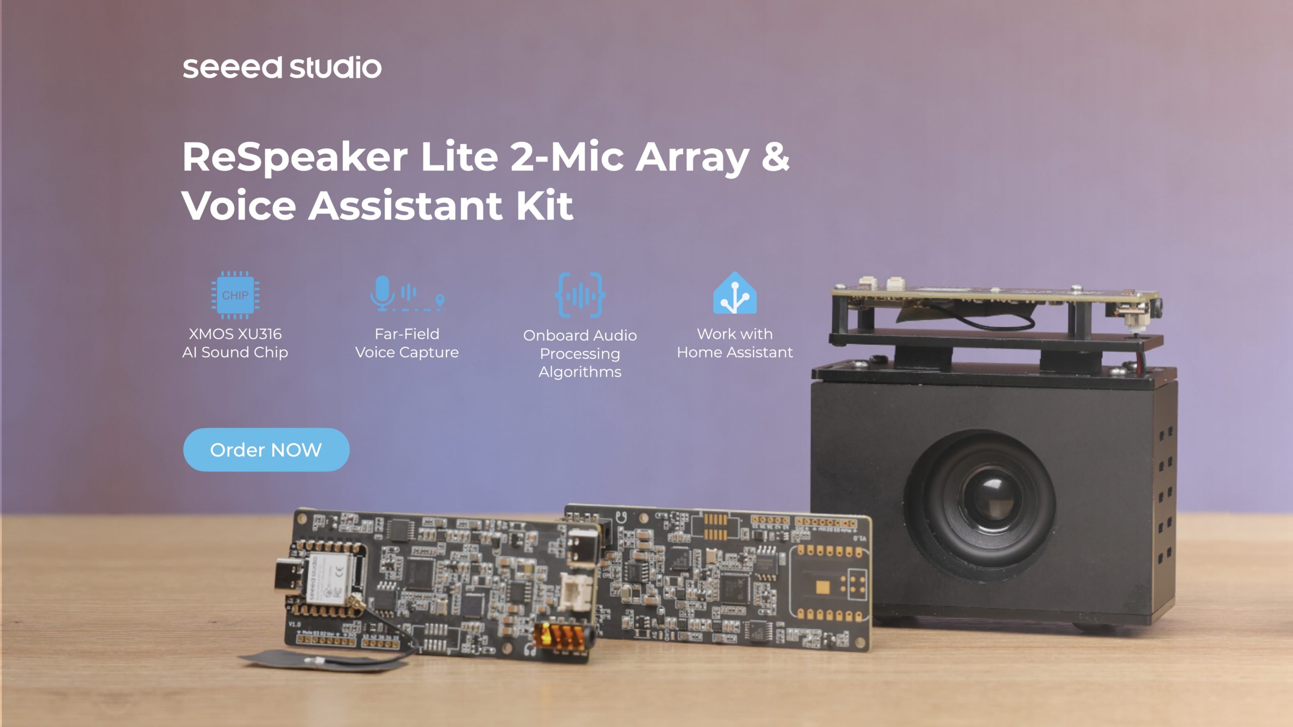 ReSpeaker Lite ile Tanışın, Evinizi, Ofisinizi ve Daha Fazlasını Otomatikleştirmek İçin Konuşun