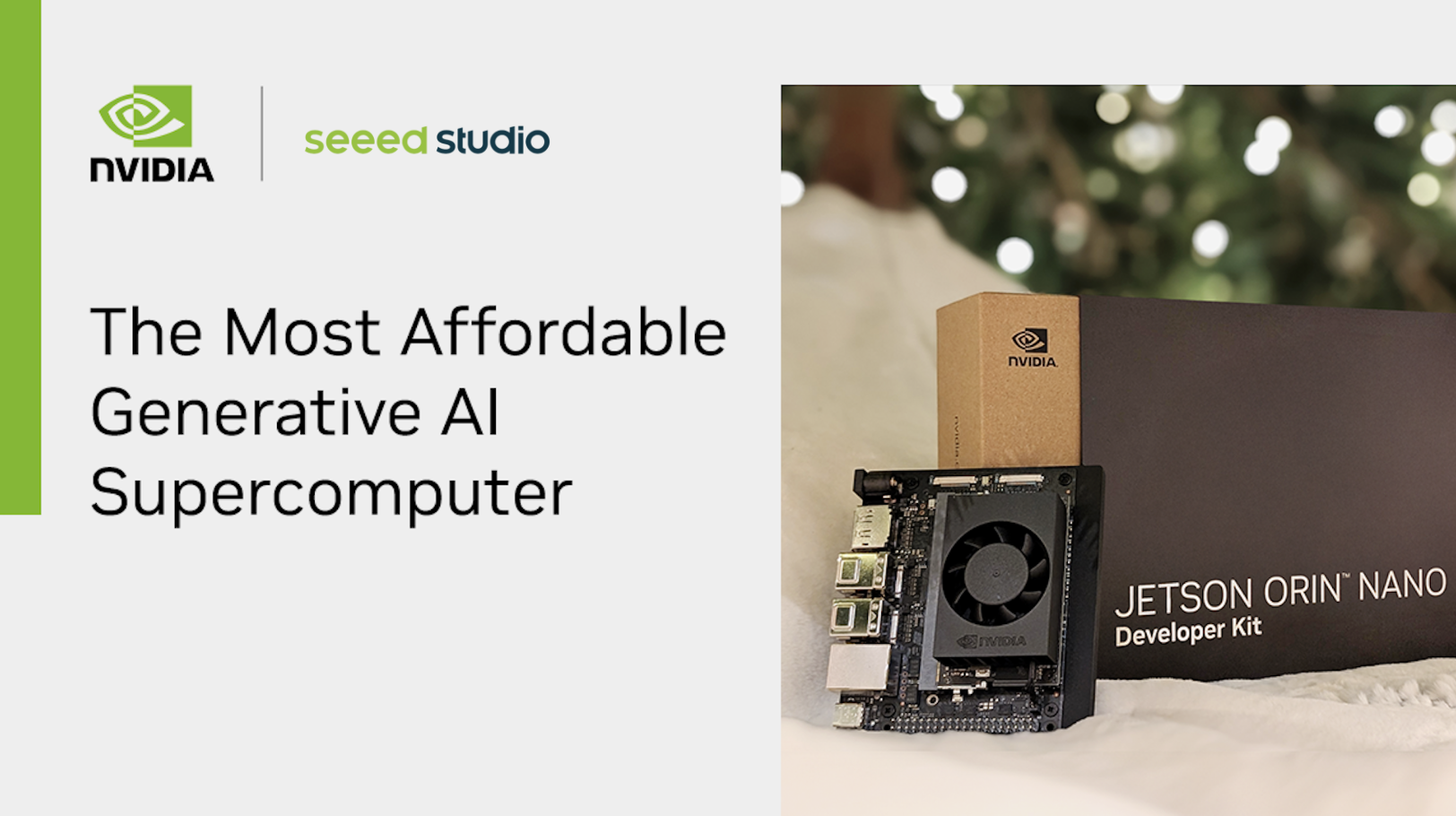 NVIDIA Jetson Orin™ Nano Süper Geliştirici Kiti’ni Tanıtıyoruz: Küçük Kenar Cihazları için Üretken AI’ı Yeniden Tanımlamak