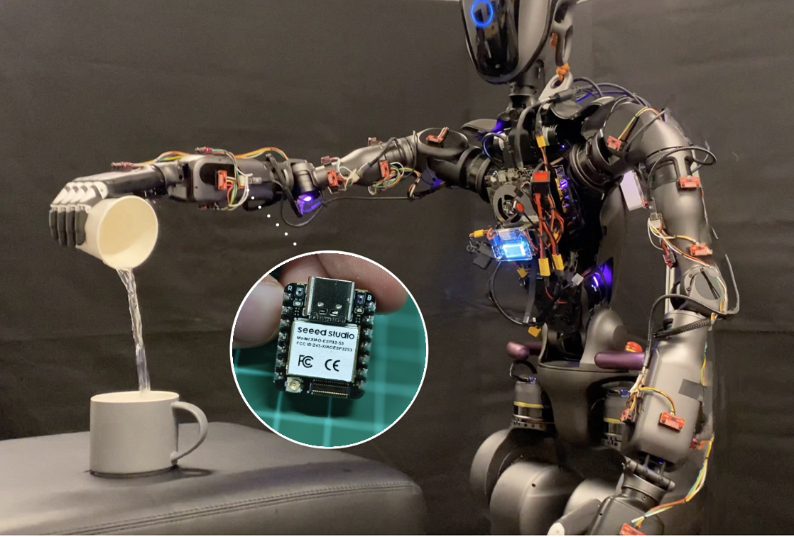 ARMOR: İnsan Benzeri Robotlar için XIAO ESP32S3 ile Güçlendirilmiş Egocentric Algılama