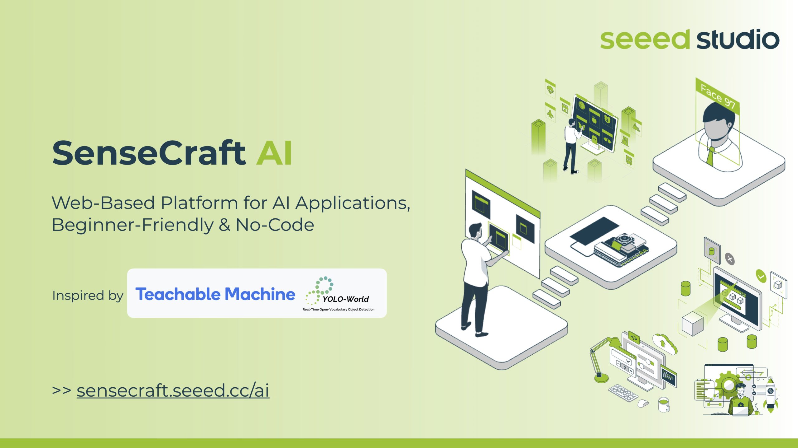 SenseCraft AI’yi Tanıtıyoruz, Yeni Başlayanlar İçin Dostça, Web Tabanlı, Kod Yazmadan Kullanılabilen AI Uygulamaları Platformu