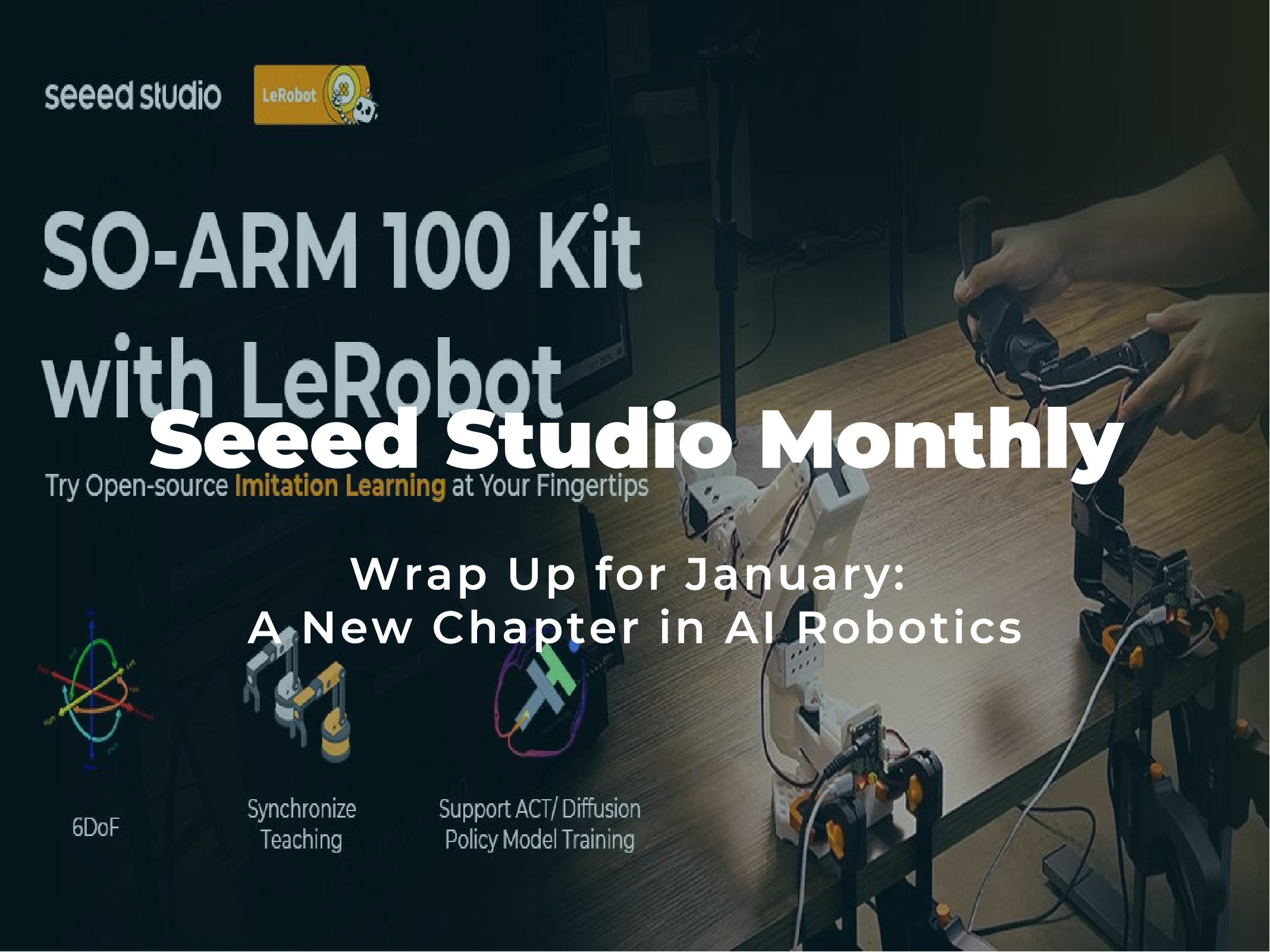 Seeed Ocak 2025 Aylık Özeti: AI Robotiklerinde Yeni Bir Bölüm