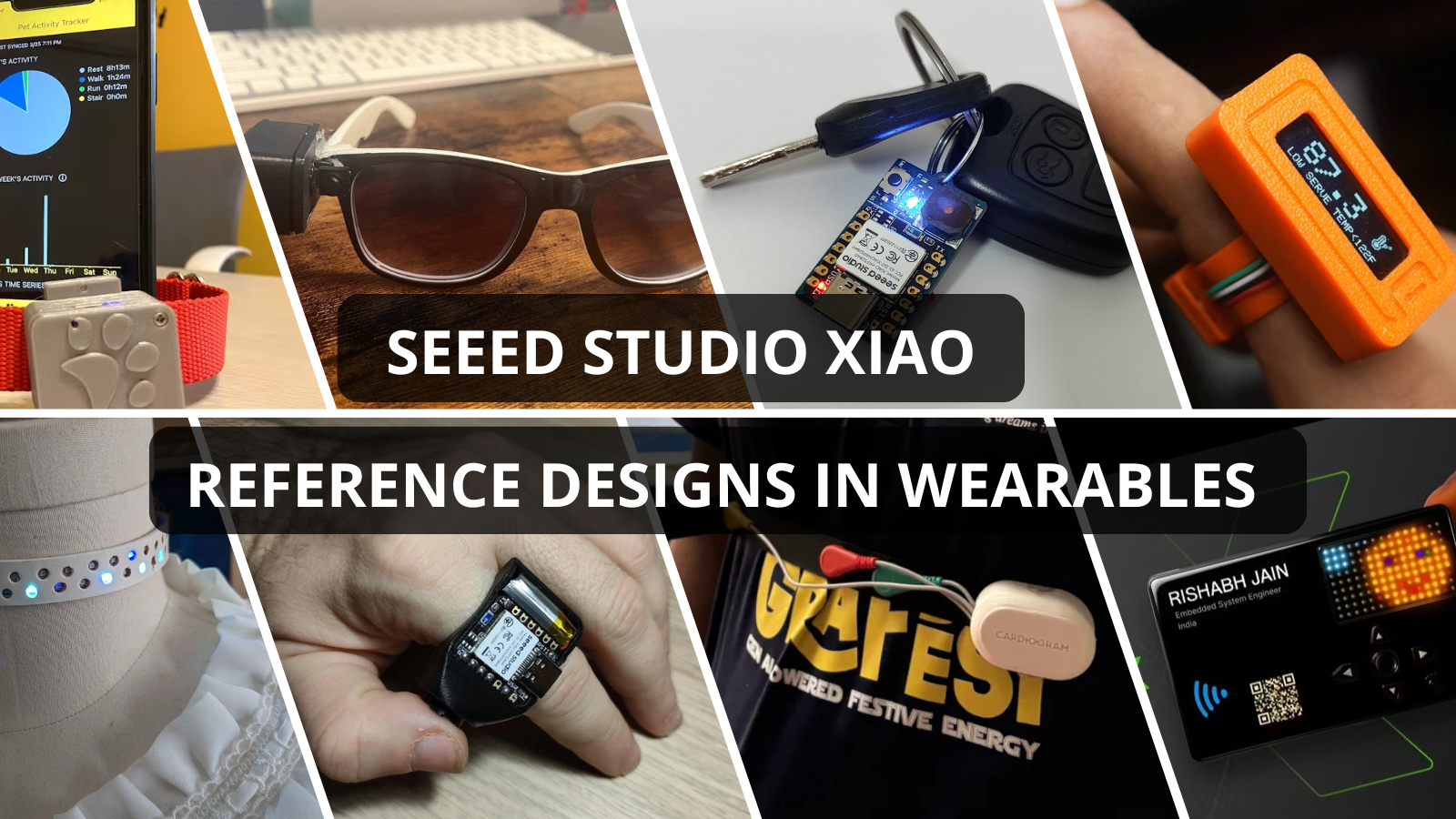 Seeed Studio XIAO Referans Tasarımları Giyilebilir Teknolojilerde