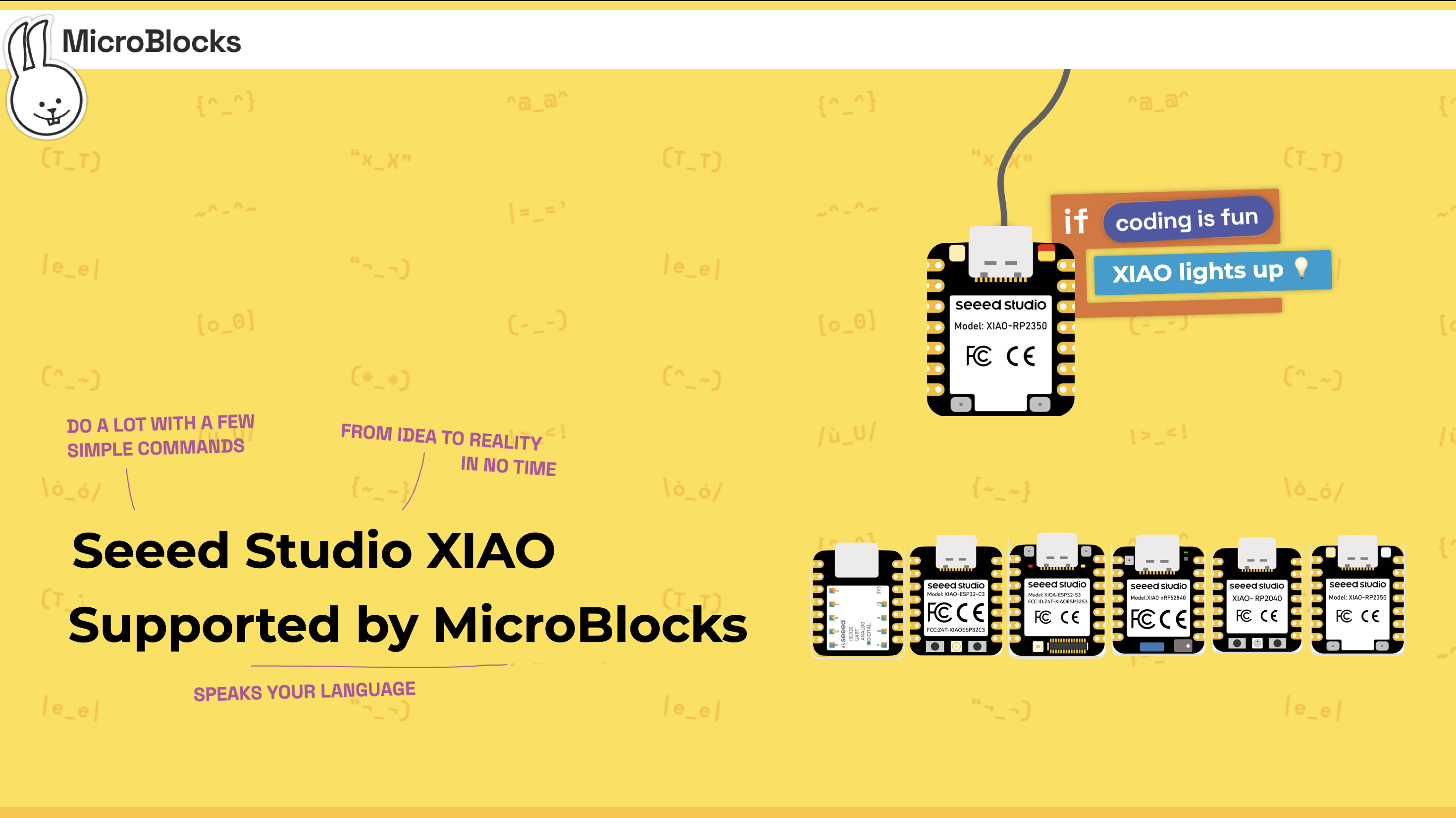 Seeed Studio XIAO Serisi Artık MicroBlocks Tarafından Tamamen Destekleniyor