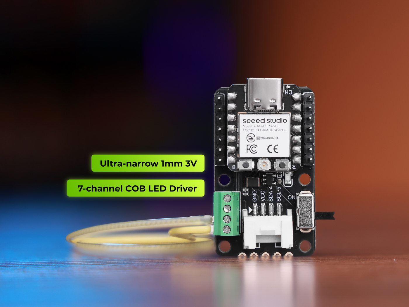 Seeed Studio XIAO için COB LED Sürücü Kartını Tanıtıyoruz