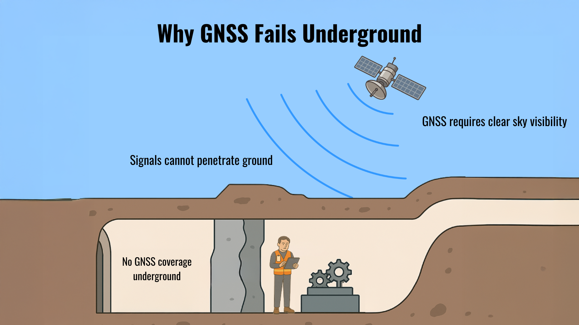 Yeraltı İzleme Teknolojileri Karşılaştırması: LoRaWAN vs GNSS vs UWB vs Wi-Fi